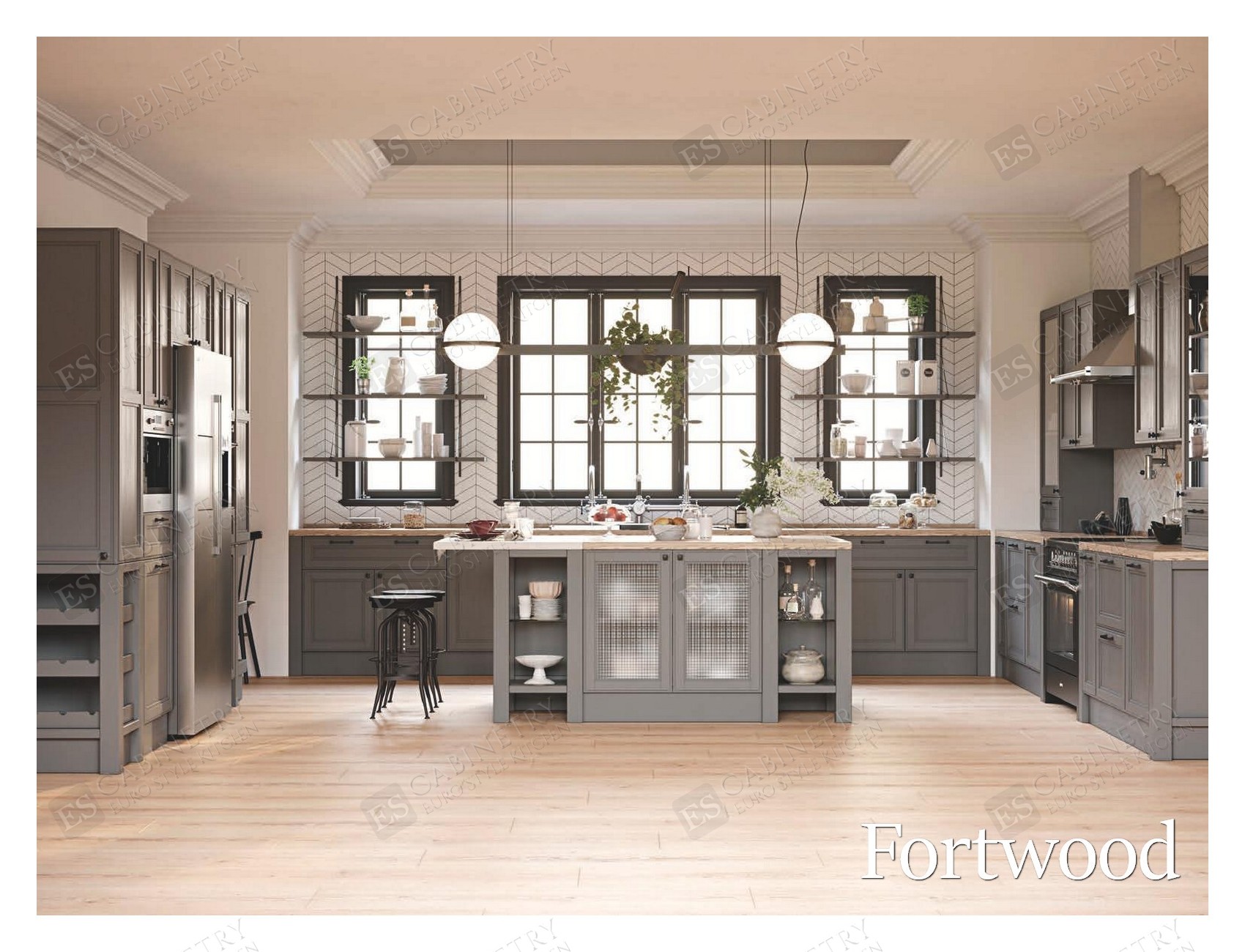 Fortwood | European design kitchen cabinets