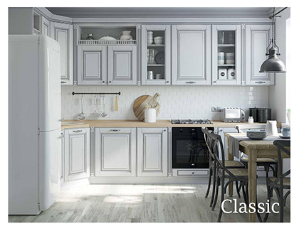 Classic kitchen cabinets | European design